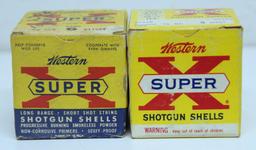 2 Full Vintage Boxes Western Super X .410 Ga. Shotgun Shells Ammunition - 2 1/2" and 3"...