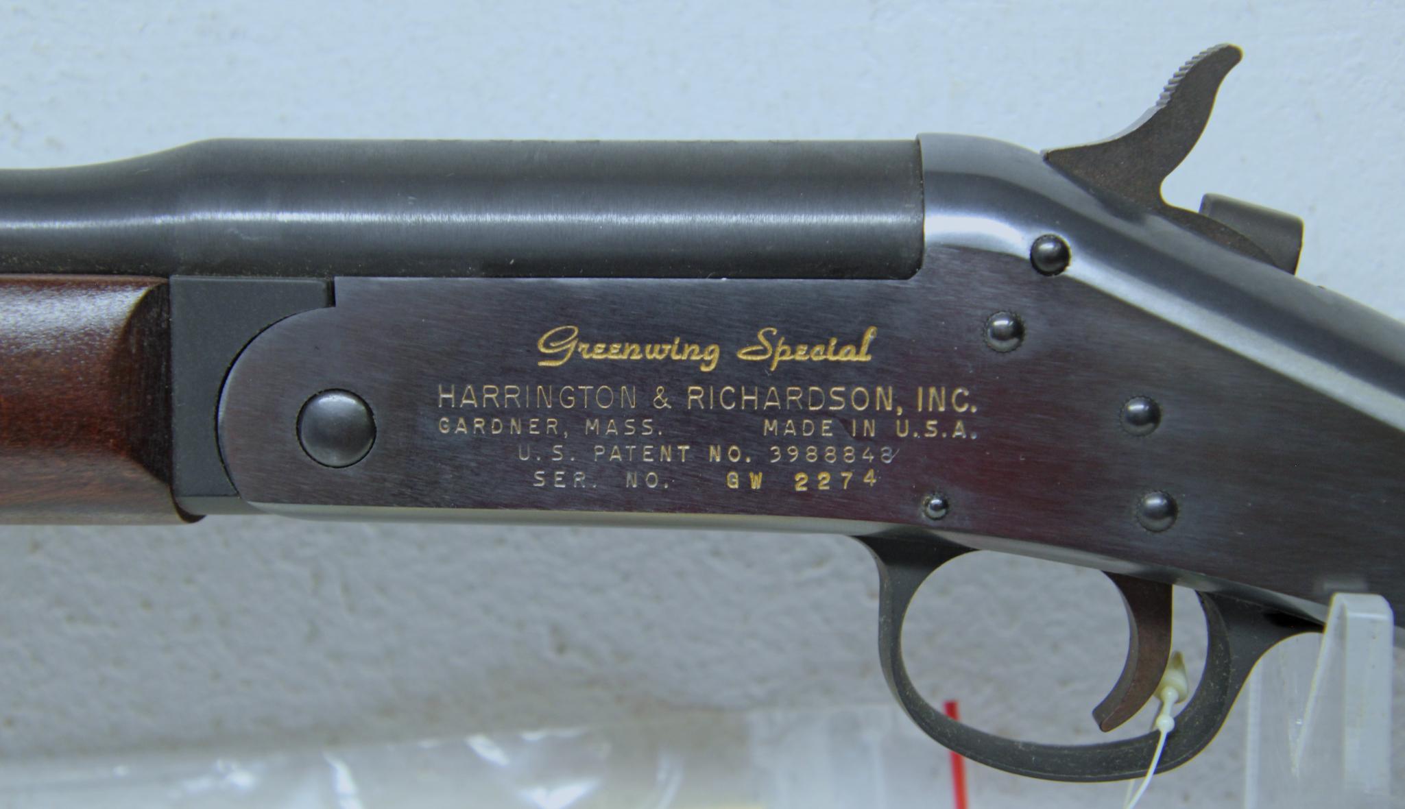 Harrington & Richardson Ducks Unlimited Topper Jr. Model 490 Greenwing Special 20 Ga. Single Shot