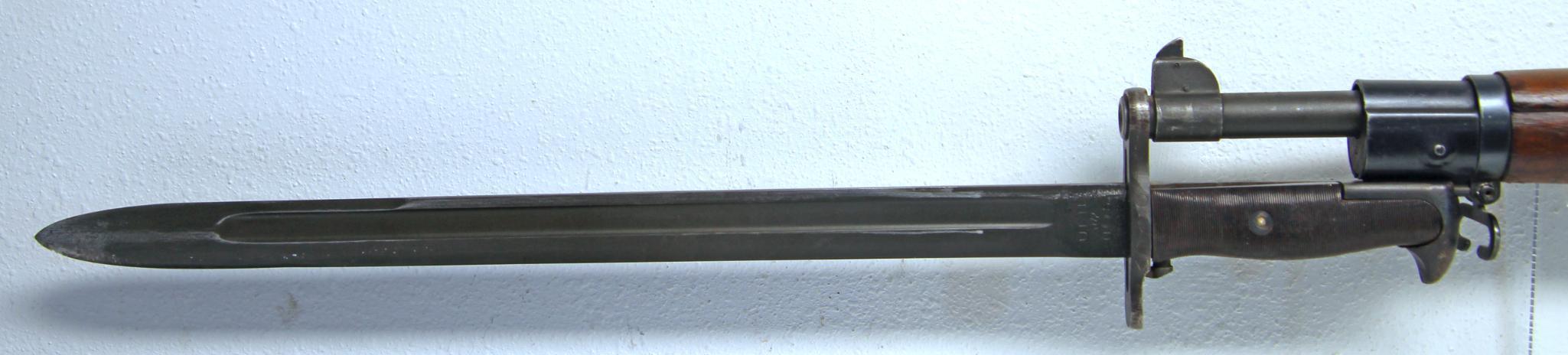 Remington U.S. Model 03-A3 .30-06 Bolt Action Rifle w/U.S. Bayonet Marked U.S. 1942, No Scabbard...