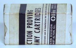 Partial Vintage Box of 42 Winchester Western .22 Short Action Proving Dummy Cartridges Ammunition...