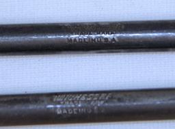 Two 22 Gallery Loading Tubes Marked Winchester...
