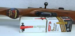 Remington Model 592M 5 mm Rem. Rim Fire Bolt Action Rifle w/Burris 3X-9X Compact Scope... 2 Full Box