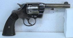 Colt New Service .38 Cal. Double Action Revolver,...Marked on Butt "W.F. & Co." Believed to be