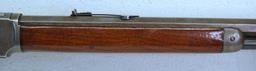 Winchester Model 1873 .38 WCF Lever Action Rifle... 18" Octagon Barrel... Short Crack Left Side Bott