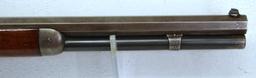 Winchester Model 1873 .38 WCF Lever Action Rifle... 18" Octagon Barrel... Short Crack Left Side Bott