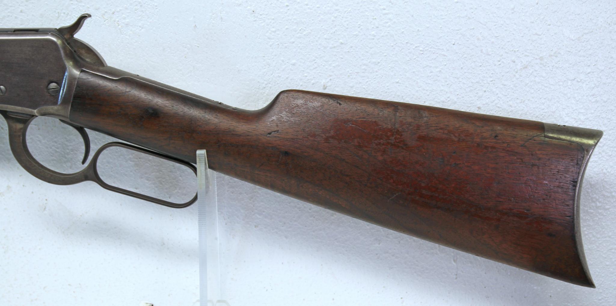 Winchester 1st Model 1892 .38 WCF Lever Action Rifle w/Winchester Letter... 24" Octagon Barrel... Mf