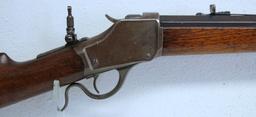 Winchester Model 1885 High Wall .38-55 Single Shot Rifle... 30" Heavy Octagon Barrel... Rear Peep Si
