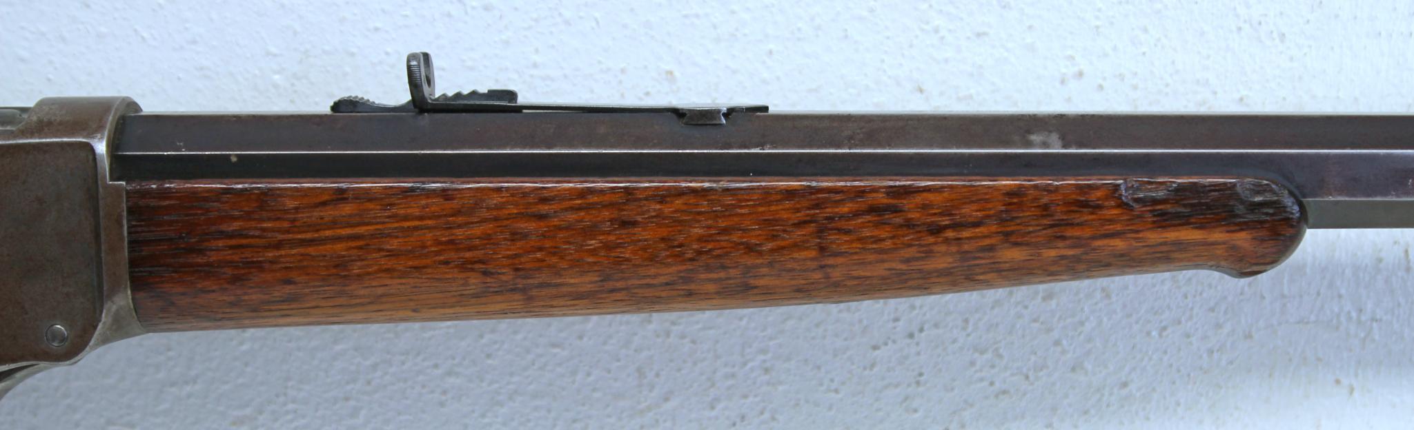 Winchester Model 1885 High Wall .38-55 Single Shot Rifle... 30" Heavy Octagon Barrel... Rear Peep Si