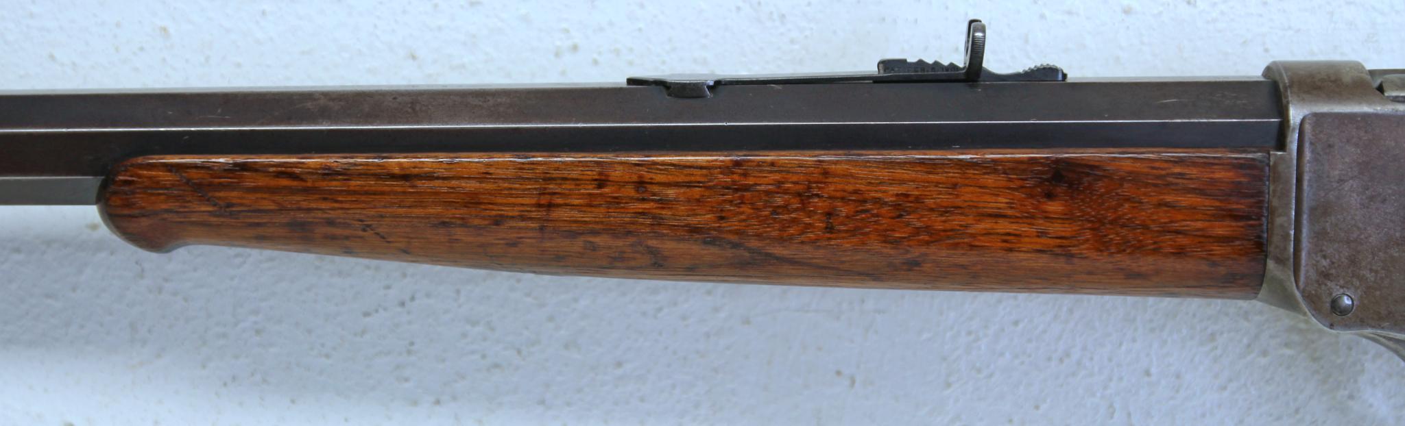 Winchester Model 1885 High Wall .38-55 Single Shot Rifle... 30" Heavy Octagon Barrel... Rear Peep Si