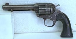 Colt Single Action Army Bisley .38 WCF Revolver... 5 1/2" Barrel... Single Line Barrel Address... Ni