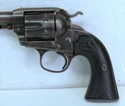 Colt Single Action Army Bisley .38 WCF Revolver... 5 1/2" Barrel... Single Line Barrel Address... Ni