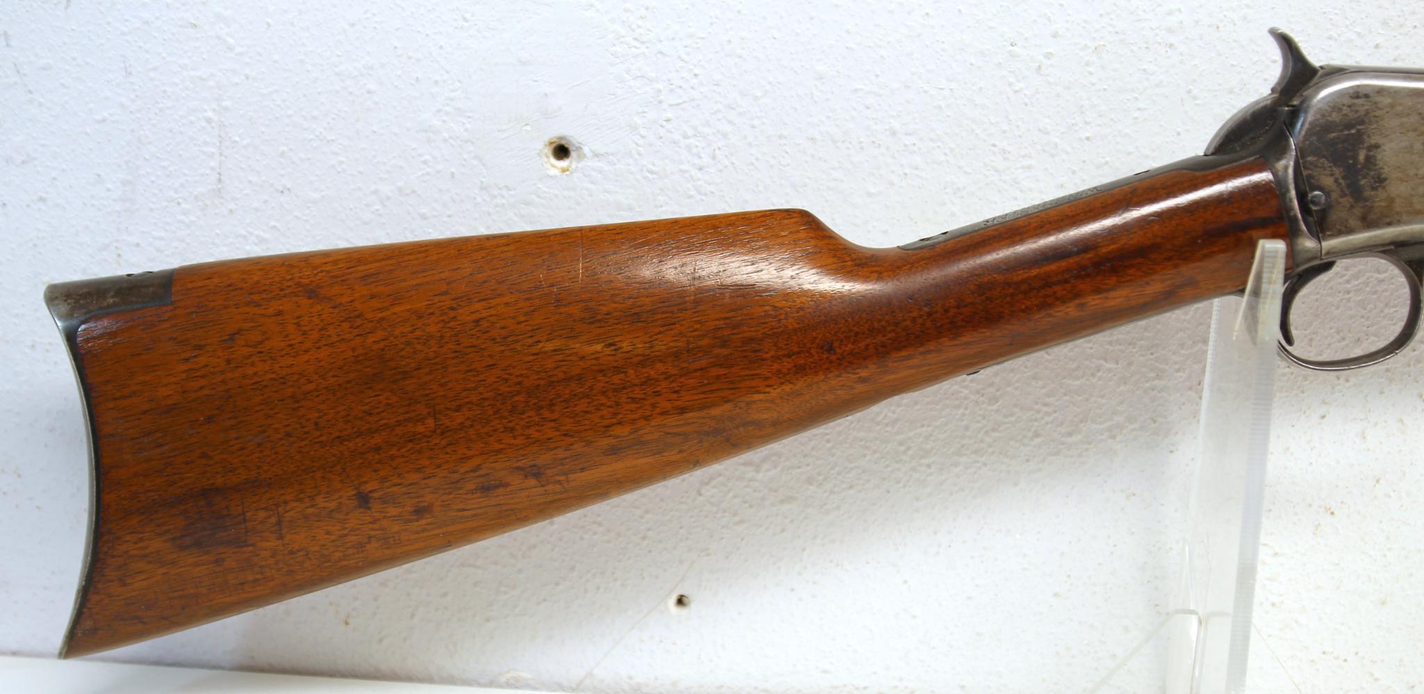 Winchester Model 90 .22 WRF Pump Action Rifle... Repair where the Top Magazine Band attaches to the