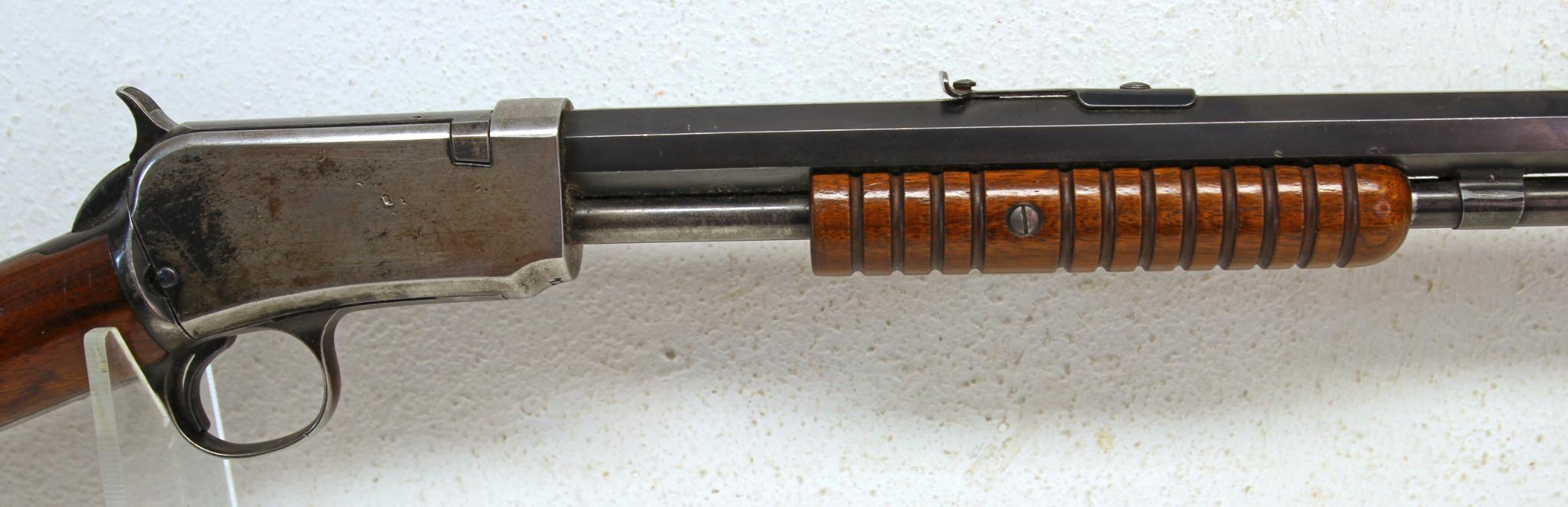 Winchester Model 90 .22 WRF Pump Action Rifle... Repair where the Top Magazine Band attaches to the