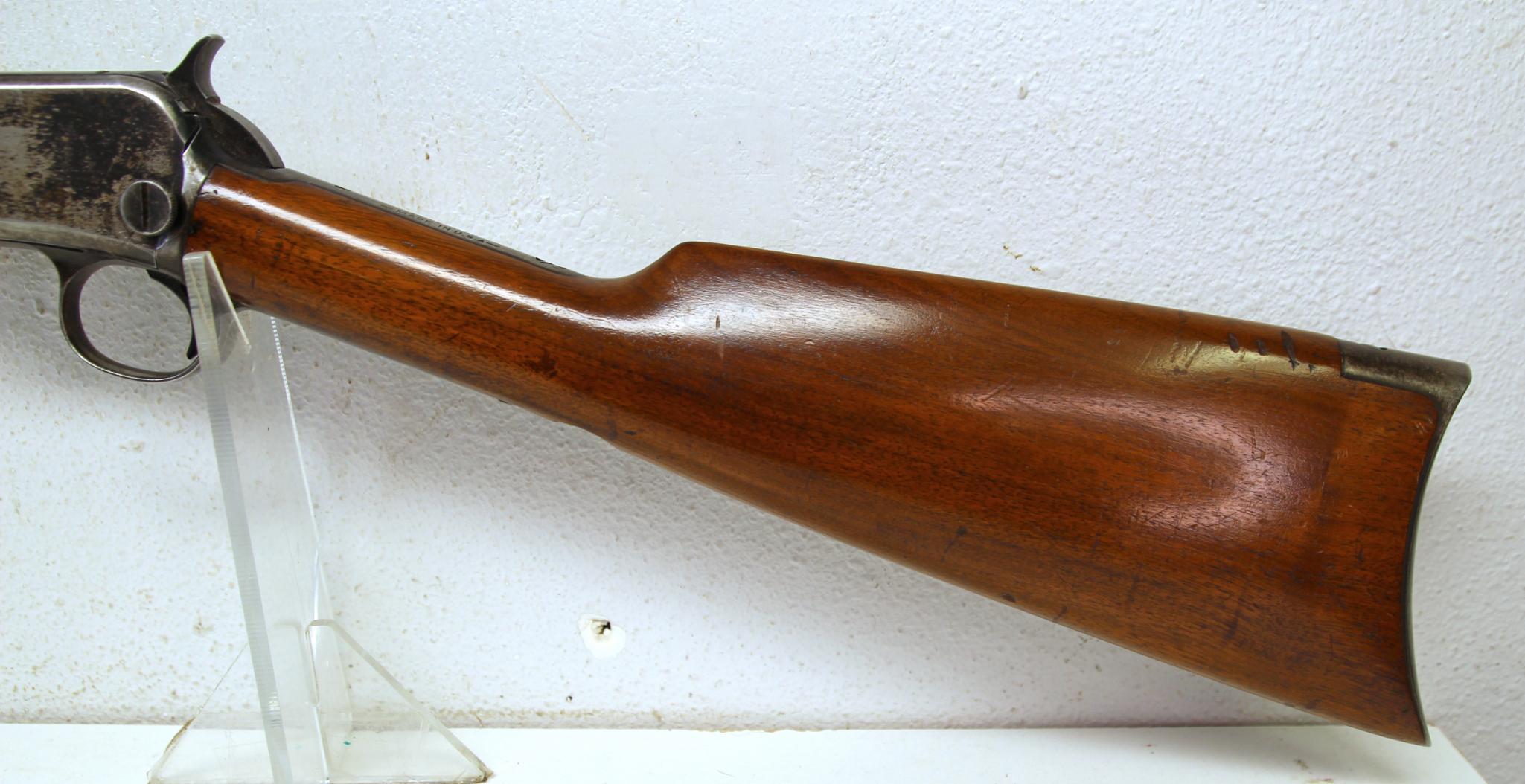 Winchester Model 90 .22 WRF Pump Action Rifle... Repair where the Top Magazine Band attaches to the