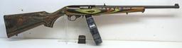 Ruger 10/22 .22 LR Semi-Auto Rifle, Like New, No Box... Carved Alligator in Laminated Stock... Origi