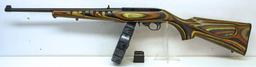Ruger 10/22 .22 LR Semi-Auto Rifle, Like New, No Box... Carved Alligator in Laminated Stock... Origi