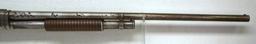 Winchester Model 1897 12 Ga. Pump Action Shotgun... Crack Left Side Wrist of Stock... Poor Finish on