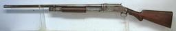 Winchester Model 1897 12 Ga. Pump Action Shotgun... Crack Left Side Wrist of Stock... Poor Finish on
