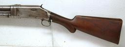 Winchester Model 1897 12 Ga. Pump Action Shotgun... Crack Left Side Wrist of Stock... Poor Finish on
