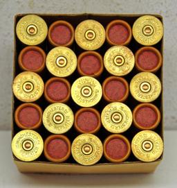 Full Vintage Two Piece Box Winchester 12 Ga. Repeater Paper Shotshells Ammunition...