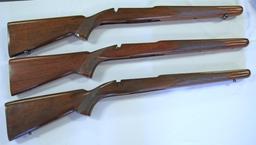 6 Pre-64 Winchester Model 70 Wood Rifle Stocks, 1 Missing Butt Plate...