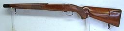 Pre-64 Winchester Model 70 Super Grade Wood Rifle Stock with Inset Sling Swivels, Super Grade Floor