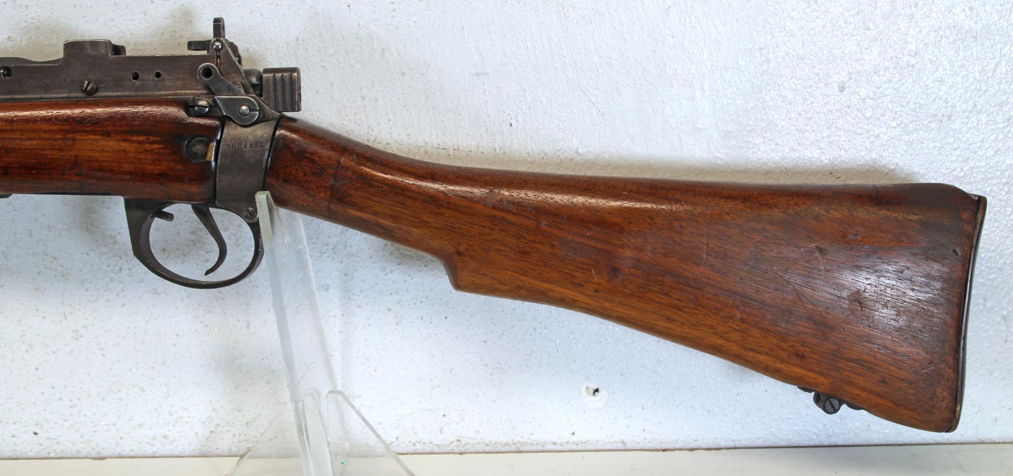 U.S. Property Savage British Enfield S No. 4 MK I* .303 British Carbine Bolt Action Rifle No Clip...