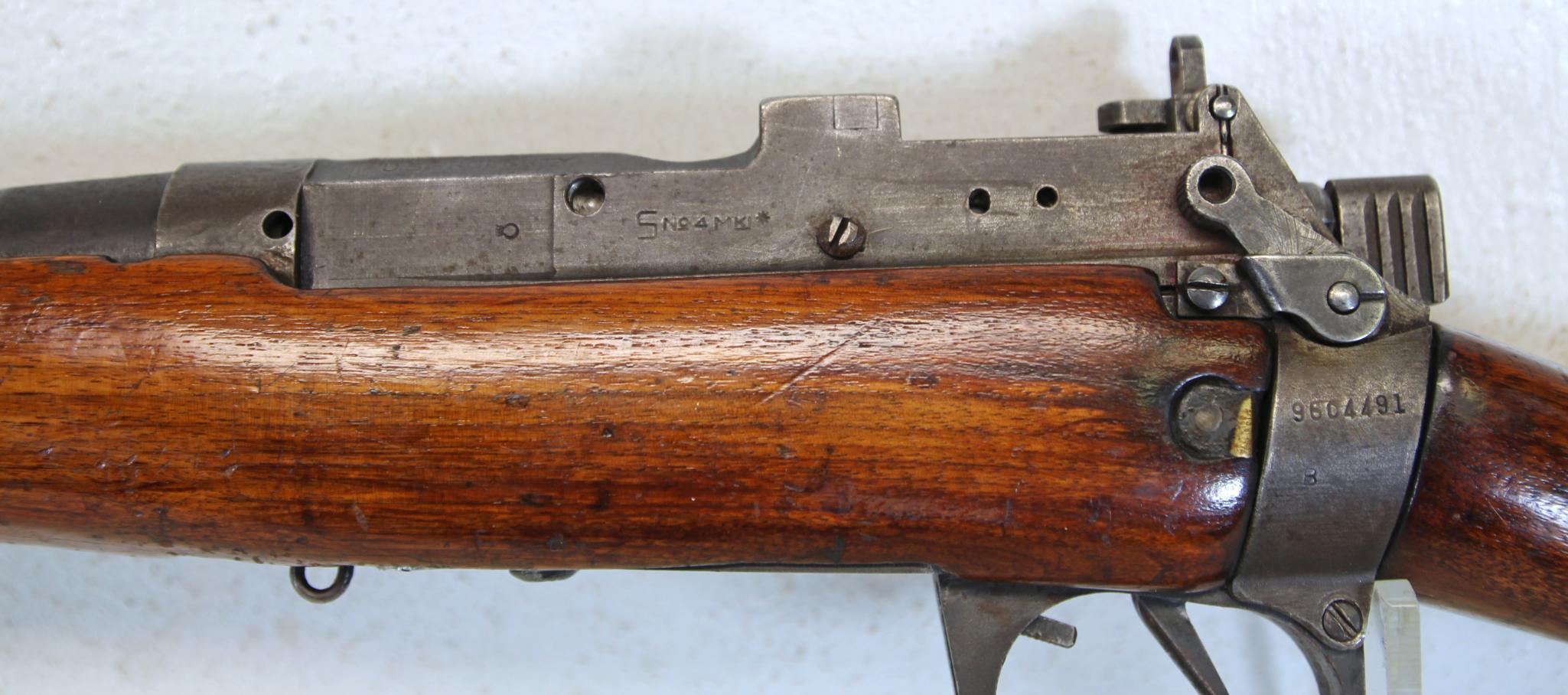 U.S. Property Savage British Enfield S No. 4 MK I* .303 British Carbine Bolt Action Rifle No Clip...