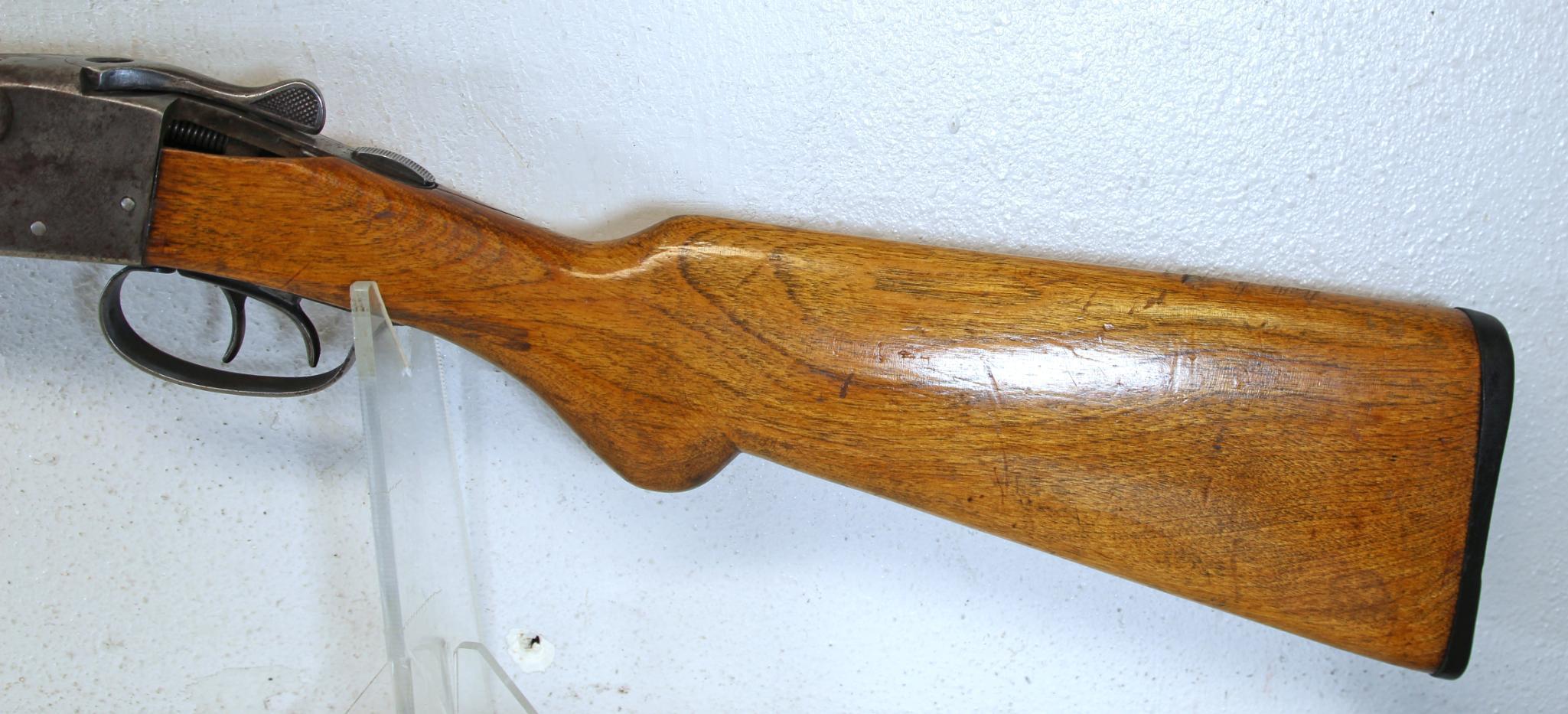 Springfield Arms .410 Ga. Side by Side Shotgun 26" Solid Rib Barrels... Missing Chunk of Wood Left