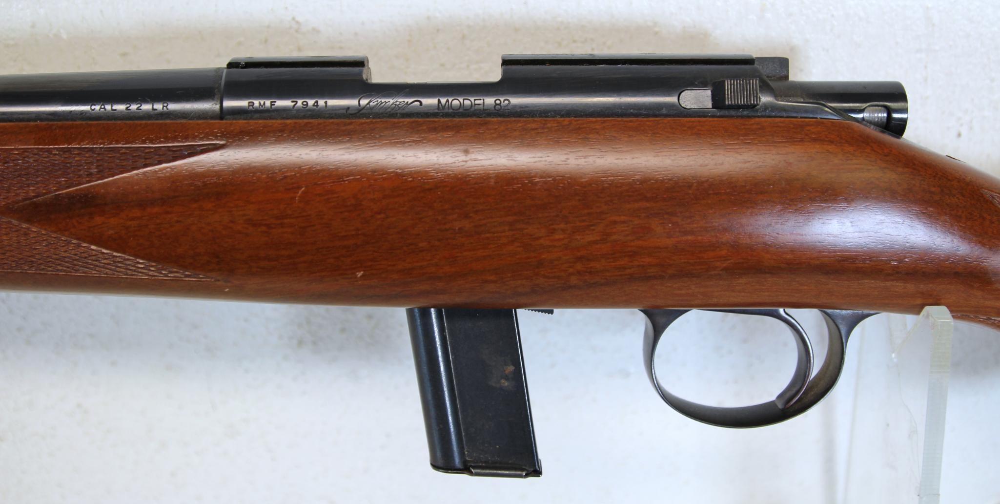 Kimber Model 82 .22 LR Clip Fed Bolt Action Rifle Made in Clackamas, Oregon... SN#RMF 7941...