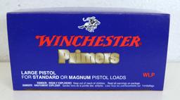 Full Brick (1,000) Winchester Large Pistol Primers for Standard or Magnum Pistol Loads No. WLP for