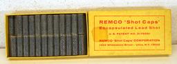 Partial Vintage Two Piece Box of 49 Remco..."Shot Caps" Encapsulated Lead Shot for .38-.357...