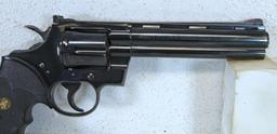 Colt Python .357 Magnum Double Action Revolver 6" VR Barrel... Pachmayr Grips... SN#51282...