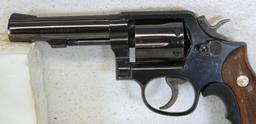 Smith & Wesson Model 10-6 .38 S&W Special Double Action Revolver 4" Barrel... Grip Extension that