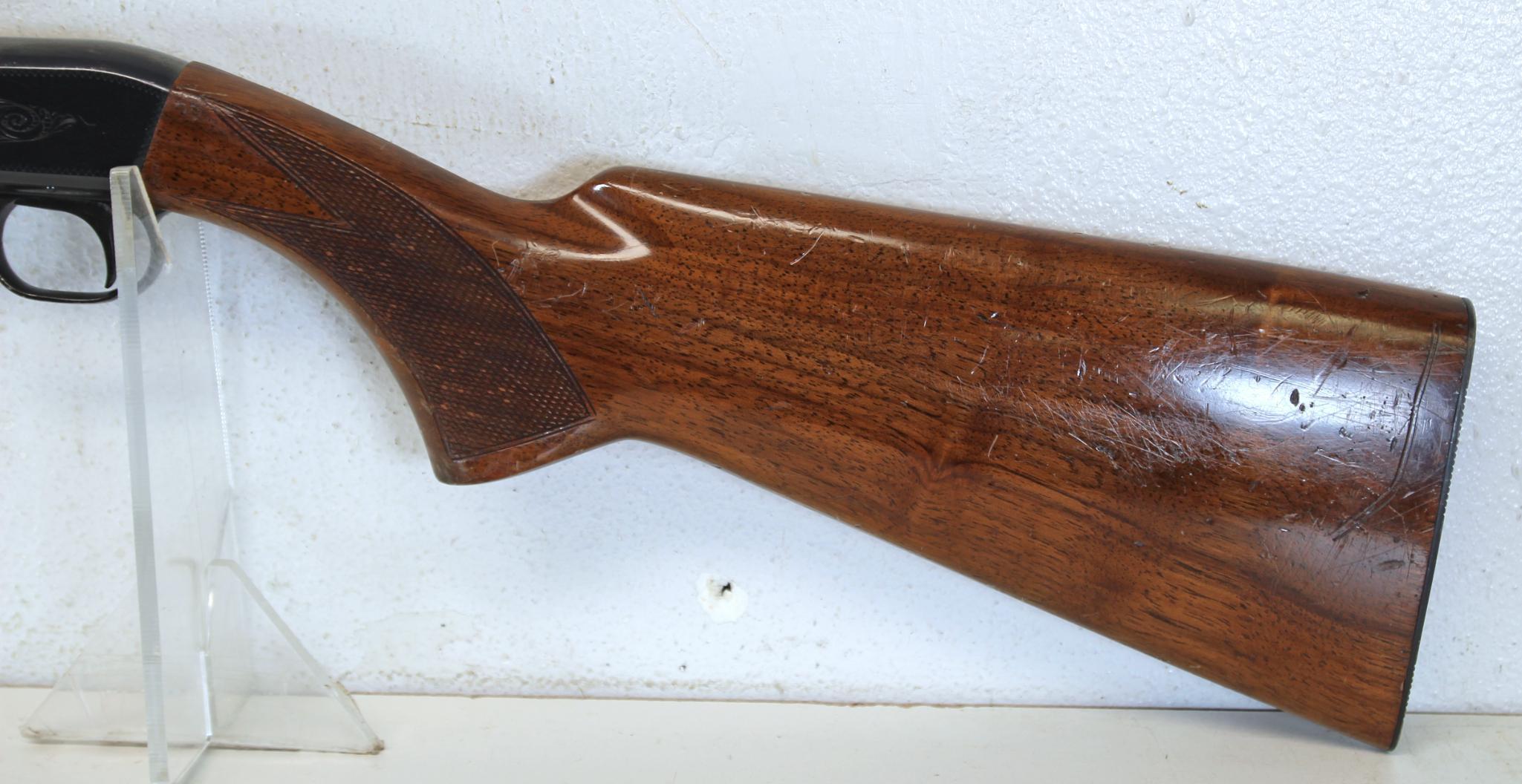 Browning Model SA-22 .22 LR Semi-Auto Rifle AIM Optic Rear Sight... Bumps and Rubs on Wood from Use.