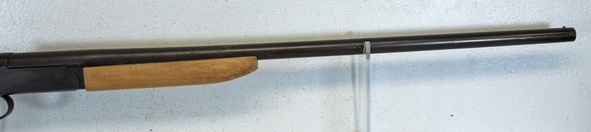 Iver Johnson Champion 16 Ga. Single Shot Shotgun New Wood on Forearm... Stock and Butt Plate in Poor