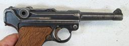 DWM Gesichert German Luger P08 .30 Luger Semi-Auto Pistol Wood Grips Appear Replaced... 1 Original