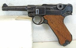 DWM Gesichert German Luger P08 .30 Luger Semi-Auto Pistol Wood Grips Appear Replaced... 1 Original