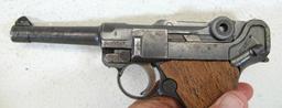 DWM Gesichert German Luger P08 .30 Luger Semi-Auto Pistol Wood Grips Appear Replaced... 1 Original