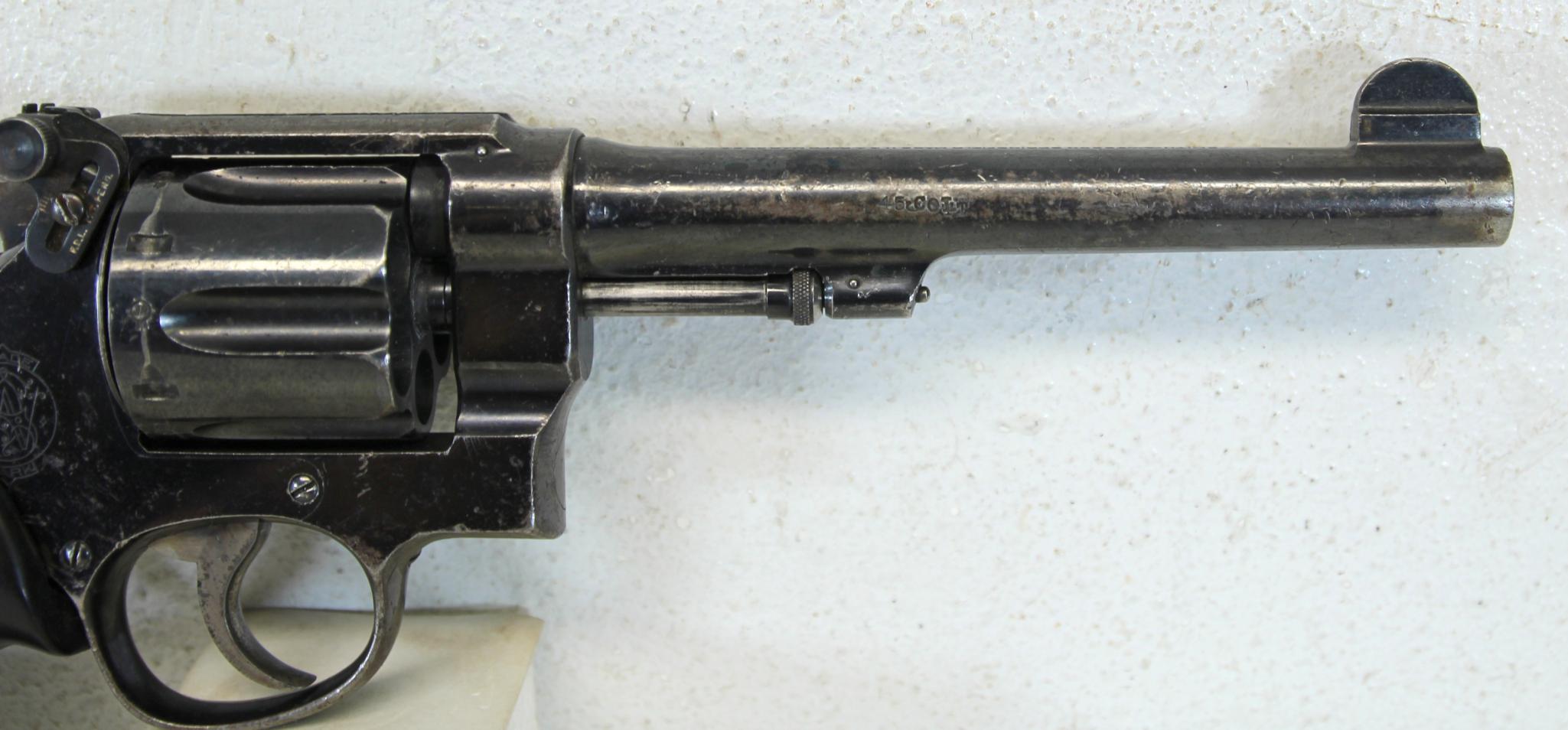 Smith & Wesson 1917 Lend Lease .45 Colt or .45 ACP with Moon Clips Double Action Revolver Not