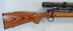 Remington Model 700 .270 Win. Bolt Action Rifle w/Burris 3X-9X Fullfield Scope Checkered Laminated