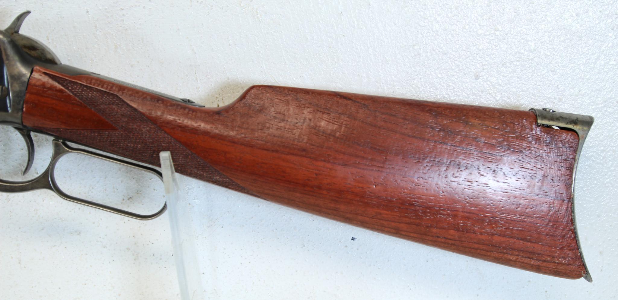 Winchester Model 1894 .38-55 Lever Action Rifle 26" Octagon Barrel... Button Magazine... Checkered W