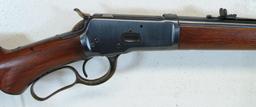 Winchester Model 1892 .32 WCF Lever Action Rifle 24" Round Barrel... Button Magazine... Shotgun Butt