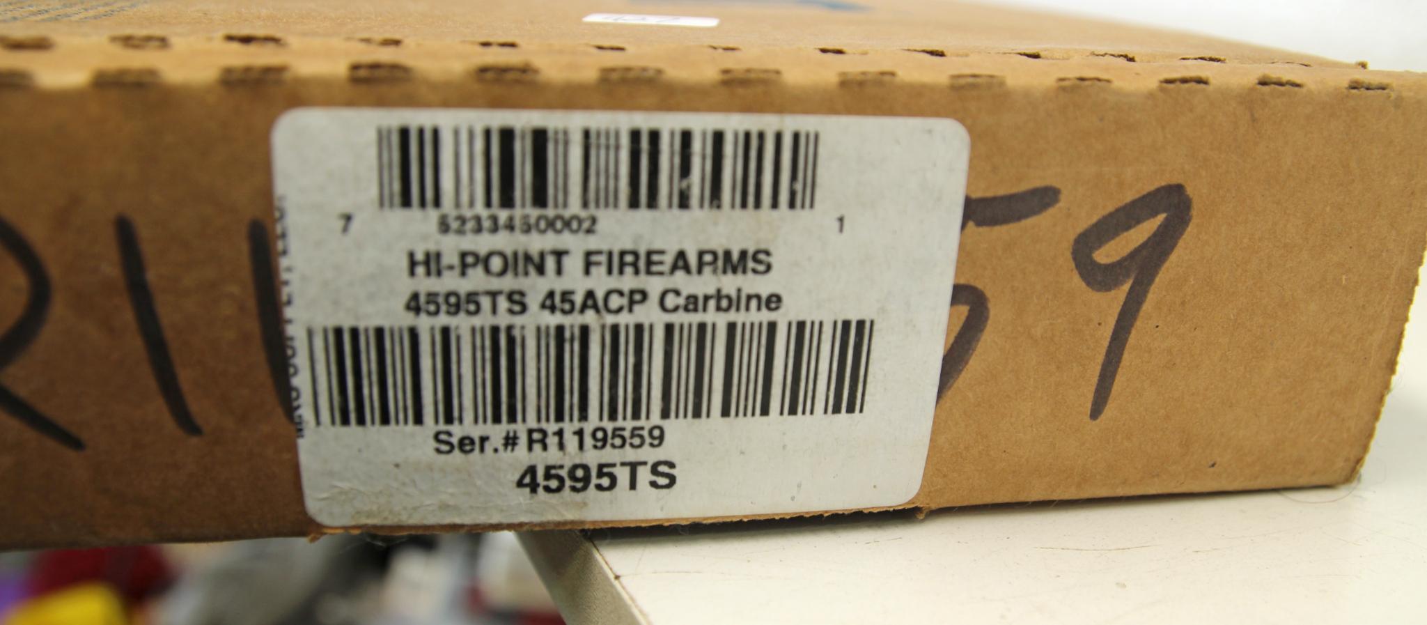 Hi-Point Model 4595 .45 ACP Semi-Auto Carbine Rifle, New in Box SN#R119559...