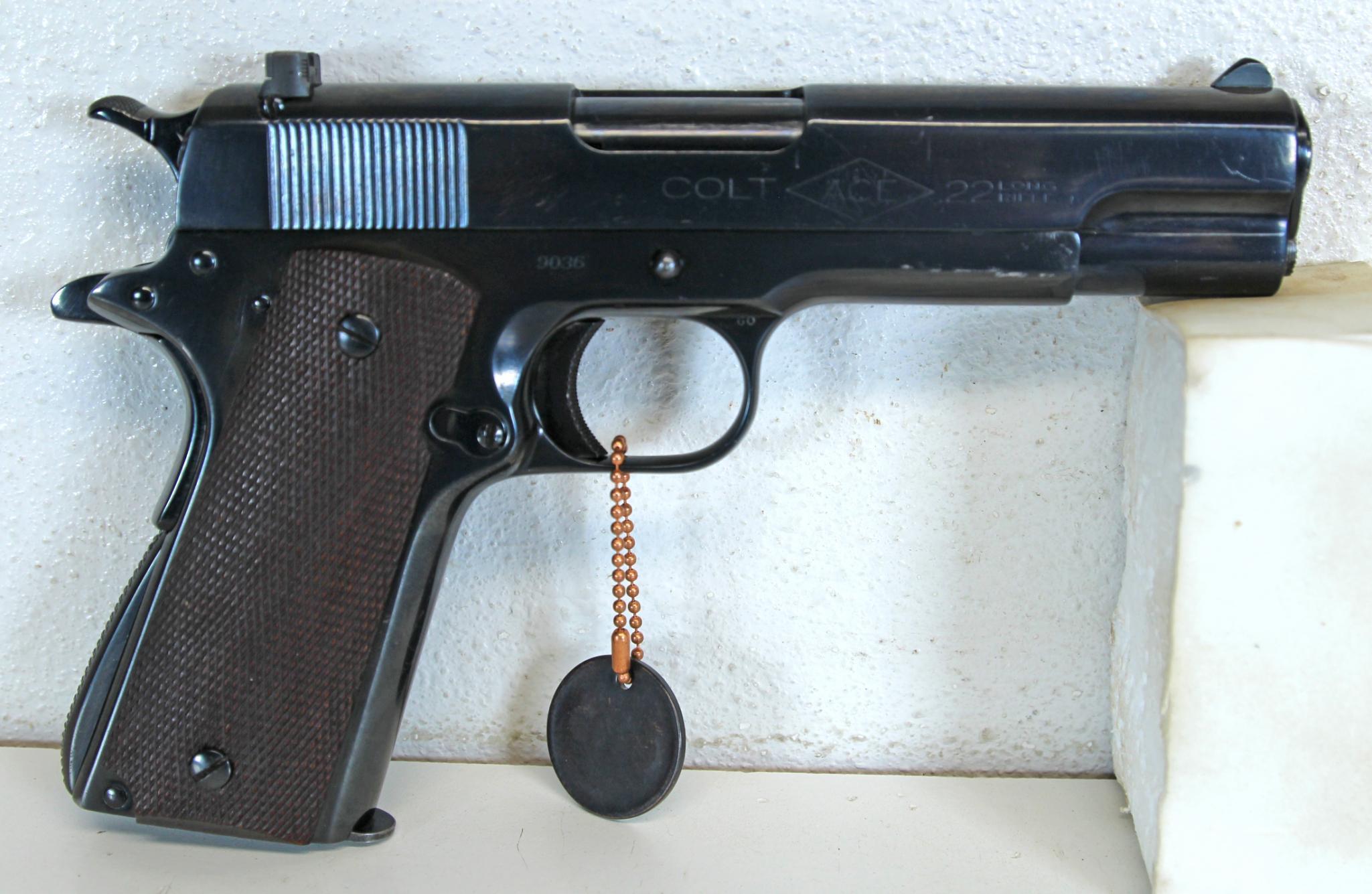Pre-War 1938 Colt 1911A1 Ace Model .22 LR Semi-Auto Pistol Mfg. 1938 - Only about 11,000 were