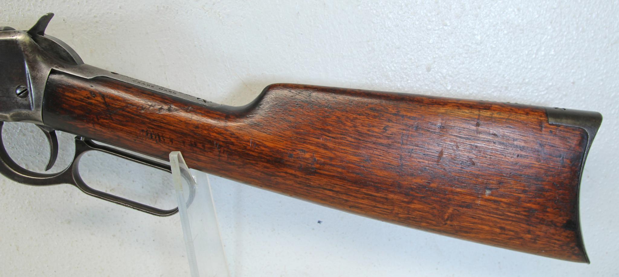 Winchester Model 1894 .25-35 WCF Lever Action Rifle 25" Half Octagon Half Round Barrel... Button