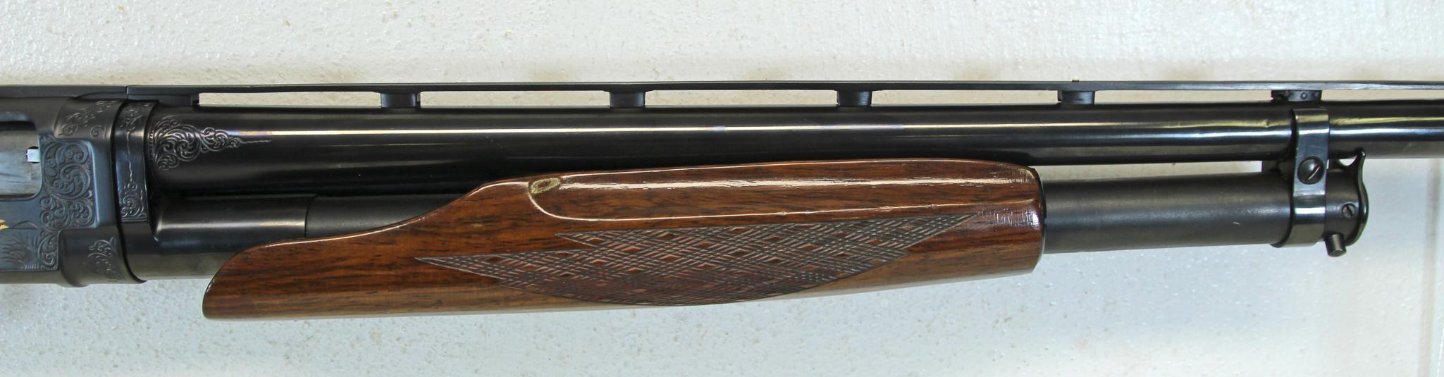 Winchester Model 12 12 Ga. Pigeon Grade Engraved Deluxe Pump Action Shotgun 30" VR Barrel... 2 3/4"