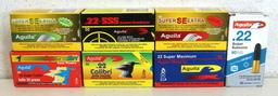 7 Different Boxes Aguila .22 LR Cartridges Ammunition...