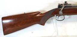 Winchester Model 54 Deluxe .30 WCF Bolt Action Rifle Pacific Rear Peep Sight... Narrow Piece of Wood