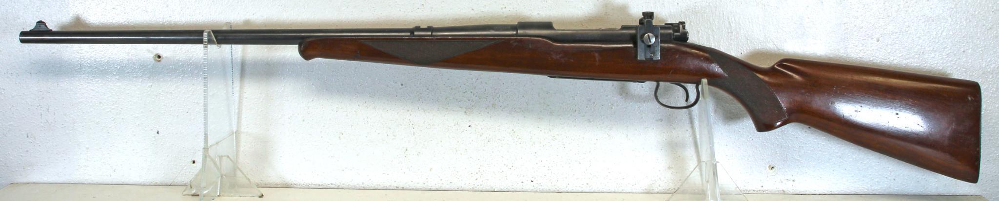 Winchester Model 54 Deluxe .30 WCF Bolt Action Rifle Pacific Rear Peep Sight... Narrow Piece of Wood